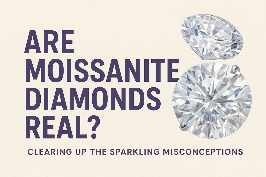 Are Moissanite Diamonds Real? Clearing Up the Sparkling Misconceptions