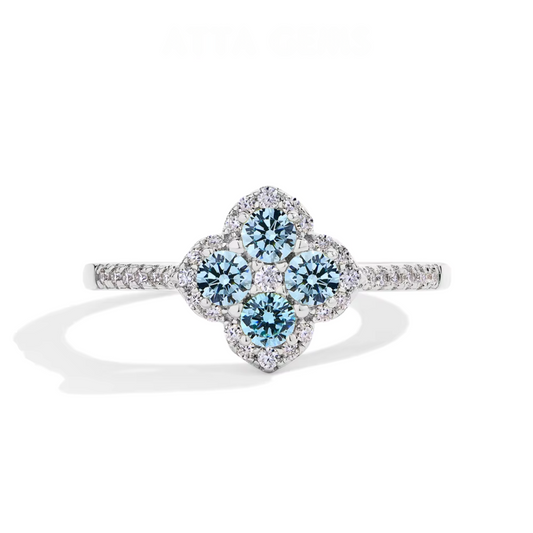 Radiant Clover Ring
