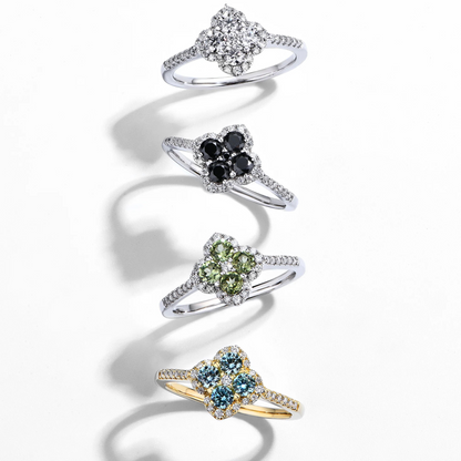 Radiant Clover Ring