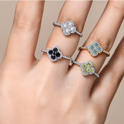 Radiant Clover Ring