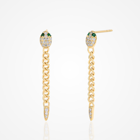 Chain-Link Earring